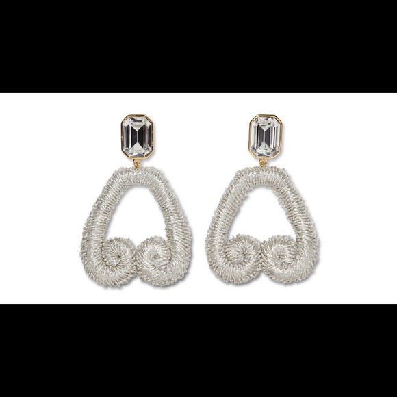 NWT Lizzie Fortunato Scroll earrings - Picture 3 of 3